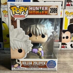 Funko Pop! Hunter x Hunter Killua Zoldyck with White Hair and Purple Outfit